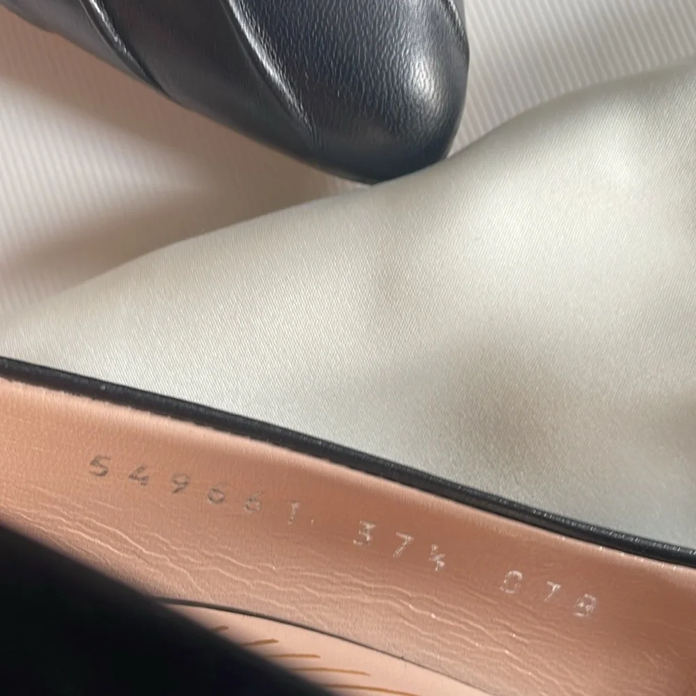 Gucci black nappa